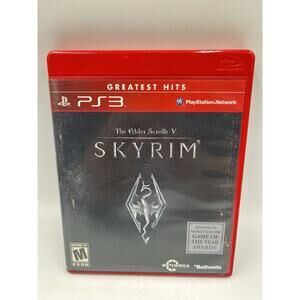 The Elder Scrolls V: Skyrim (PlayStation 3, 2011) Game Of The Year Greatest Hits